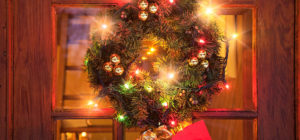Illuminated Christmas Wreath