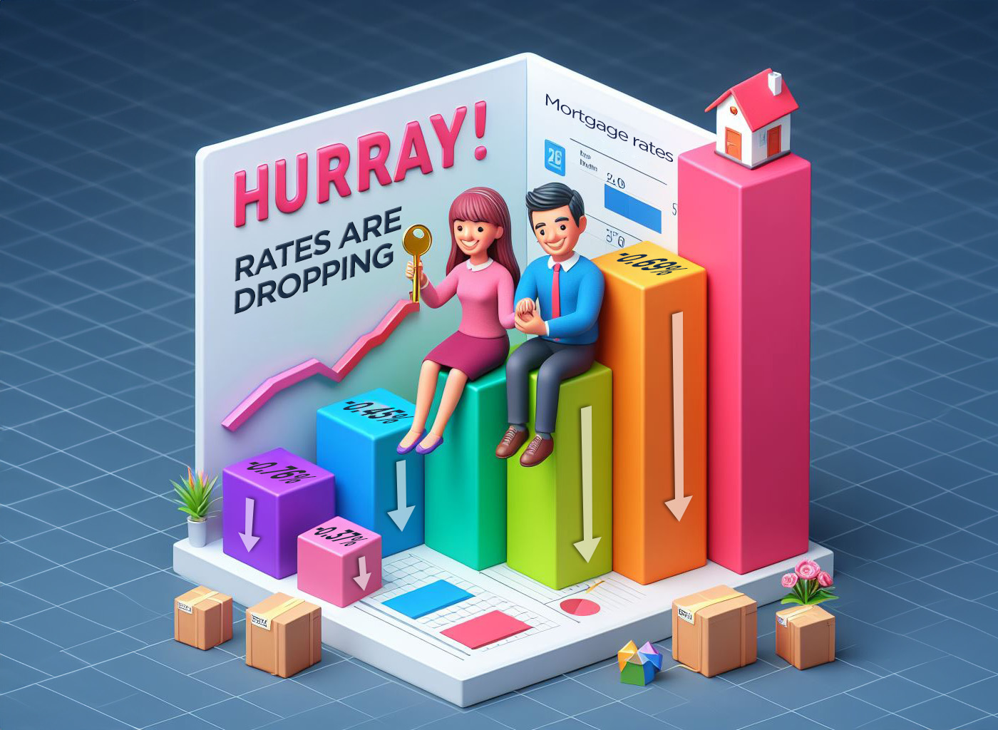 A week marked by a flurry of reductions in mortgage rates - Clever ...